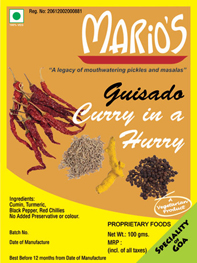 Guisado Curry in a Hurry